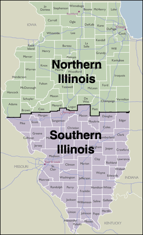 Illinois County By Zip Codes