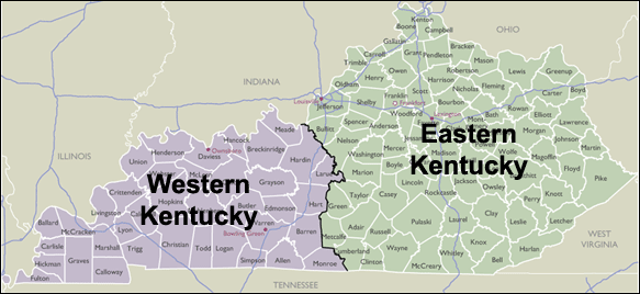 Zip Code Map Northern Kentucky United States Map 6814