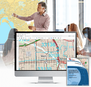 Digital Maps, Wall Maps, and Map Books