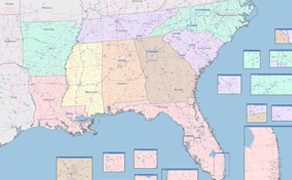 US Regional Maps