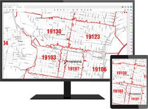 Jackson County Digital Map Red Line Digital Map