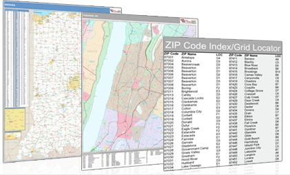 Zip Code Maps Header